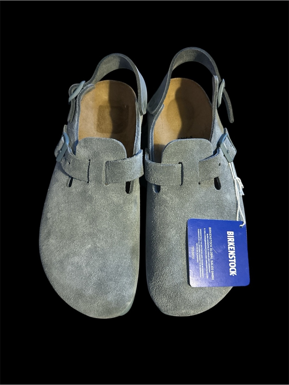 BIRKENSTOCK TOKIO CLOG in Basalt Gray NWT Size 39 - Picture 4 of 6